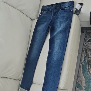 True Religion Dark Blue Skinny Jeans
